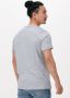 CAST IRON Heren Polo's & T-shirts Short Sleeve R-neck Organic Cotton Slub Essential Grijs - Thumbnail 4