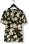 CAST IRON Heren Polo's & T-shirts Short Sleeve R-neck Regular Fit Cotton Twill Groen - Thumbnail 5