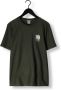 CAST IRON Heren Polo's & T-shirts Short Sleeve R-neck Regular Fit Cotton Twill Groen - Thumbnail 5