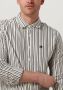 CAST IRON Heren Overhemden Long Sleeve Shirt Jersey Stripe With Structure Lichtblauw - Thumbnail 3