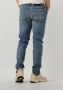 Cast Iron Lichtblauwe Slim Fit Jeans Shiftback Regular Tapered Medium Indigo WAsh - Thumbnail 5