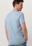 Cast Iron Lichtblauwe T-shirt Short Sleeve R-neck Cotton Slub - Thumbnail 5