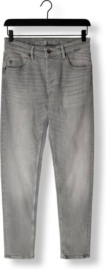 Cast Iron Lichtgrijze Slim Fit Jeans Shiftback Regular Tapered Antra Light WAsh