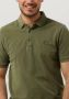 CAST IRON Heren Polo's & T-shirts Short Sleeve Polo Cotton Gd Pique Groen - Thumbnail 4