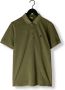 CAST IRON Heren Polo's & T-shirts Short Sleeve Polo Cotton Gd Pique Groen - Thumbnail 5