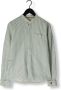 CAST IRON Heren Polo's & T-shirts Long Sleeve Shirt Co Li Dobby Stripe Mint - Thumbnail 4