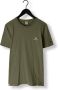 CAST IRON Heren Polo's & T-shirts Short Sleeve R-neck Slub Jersey Groen - Thumbnail 4