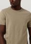 Cast Iron Olijf T-shirt Short Sleeve R-neck Cotton Slub - Thumbnail 3