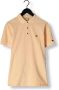 CAST IRON Heren Polo's & T-shirts Short Sleeve Polo Injected Cotton Pique Perzik - Thumbnail 4