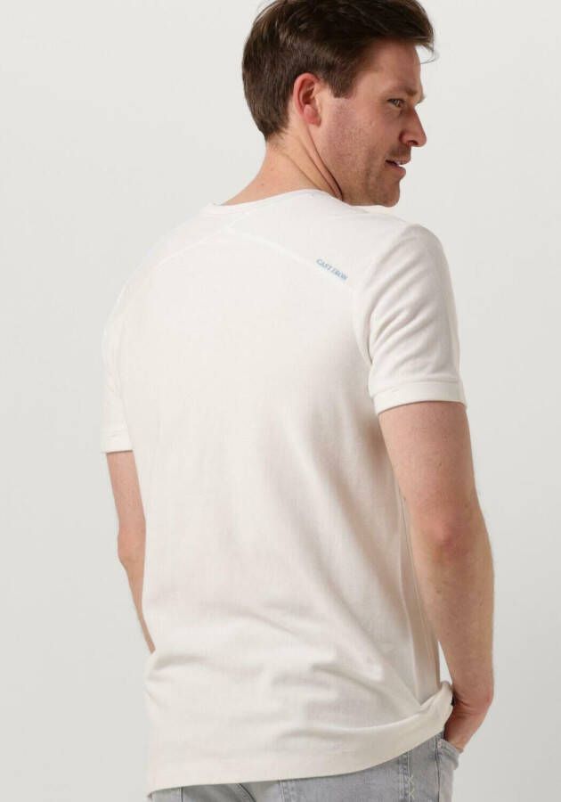 Cast Iron Witte T-shirt Short Sleeve R-neck Regular Fit Cotton Twill