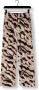 Catwalk Junkie Yala Animal Print Wijde Broek Brown Dames - Thumbnail 4