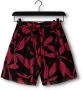 Catwalk Junkie gebloemde high waist loose fit short Tropics roze - Thumbnail 5