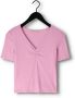 CATWALK JUNKIE Dames Tops & T-shirts Ts Luna Roze - Thumbnail 3
