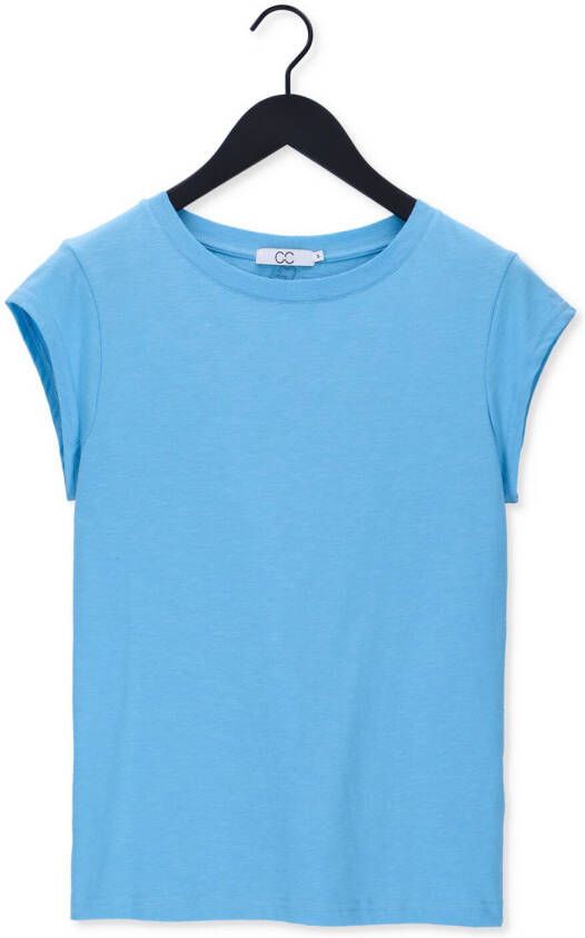 CC HEART Dames Tops & T-shirts Basic T-shirt Blauw