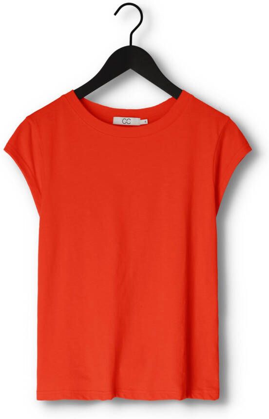 CC HEART Dames Tops & T-shirts Basic T-shirt Oranje