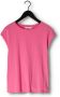 CC HEART Dames Tops & T-shirts Basic T-shirt Roze - Thumbnail 4