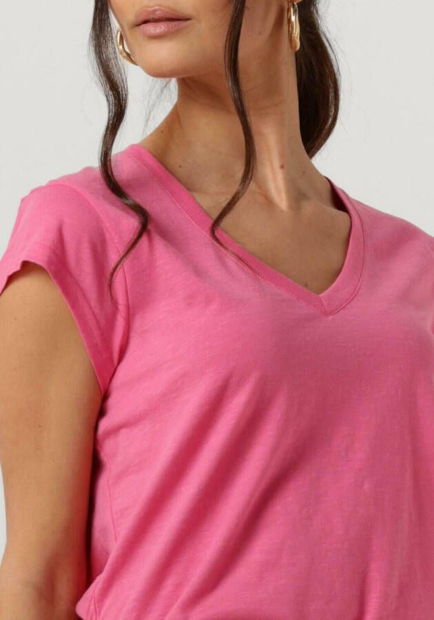 CC Heart Roze T-shirt Basic V-neck T-shirt
