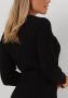 CC HEART Dames Jurken Elena Knit Dress Zwart - Thumbnail 2