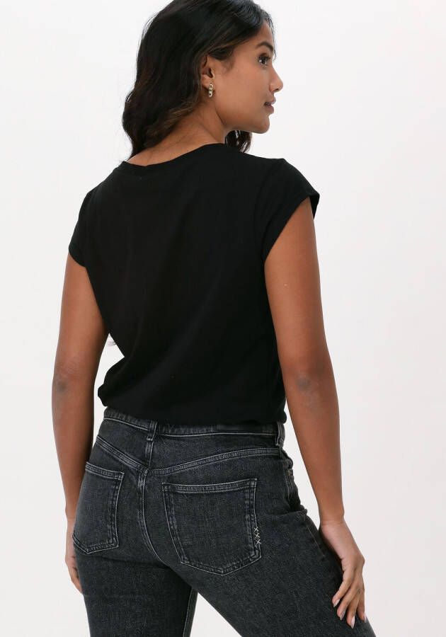 CC HEART Dames Tops & T-shirts Basic T-shirt Zwart