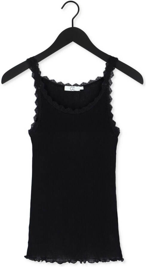 CC HEART Dames Tops & T-shirts Silk Lace Camisole Zwart