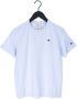 Champion Lichtblauwe T-shirt Crewneck T-shirt 115109 - Thumbnail 2