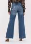 Colourful rebel Blauwe Wide Jeans Gaia High Rise Wide Leg Denim Pants - Thumbnail 4