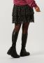 COLOURFUL REBEL Dames Rokken Noela Mini Flower Mini Layer Skirt Donkergroen - Thumbnail 4