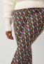 COLOURFUL REBEL Dames Broeken Graphic Peached Extra Flare Pants Multi - Thumbnail 3