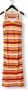 Colourful Rebel gestreepte gehaakte maxi jurk Alizee Crochet Stripe Maxi Dress multi - Thumbnail 5