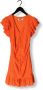 Colourful Rebel jurk Zorah Broderie Dress met all over print oranje - Thumbnail 5