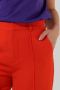Colourful Rebel high waist straight fit pantalon Rus Pintuck oranje - Thumbnail 4