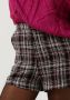 Colourful Rebel geruite high waist slim fit short Kendall lichtroze - Thumbnail 5