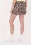 COLOURFUL REBEL Dames Rokken Eliza Flower Pleated Mini Skirt Zwart - Thumbnail 3