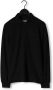 COLOURFUL REBEL Heren Polo's & T-shirts Uni Structure Polo Longsleeve Zwart - Thumbnail 2