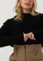 COLOURFUL REBEL Dames Truien & Vesten Toby Sleeve Detail Knitwear Sweater Zwart - Thumbnail 4