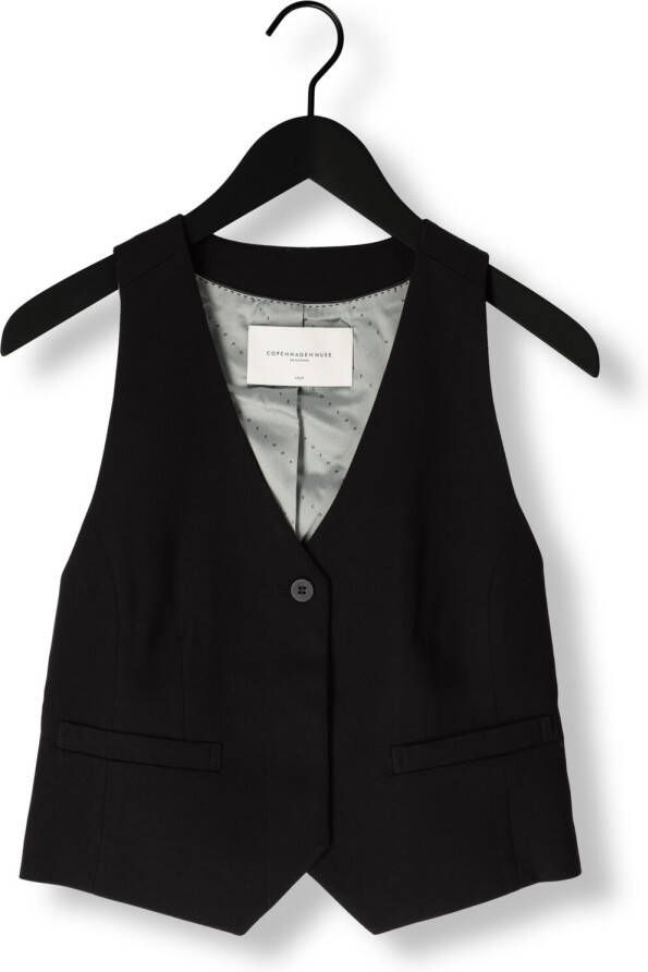 COPENHAGEN MUSE Dames Blazers Cmtailor-waistcoat Zwart