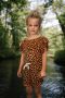 DAILY BRAT Meisjes Broeken Leopard Koala Suit Oranje - Thumbnail 3
