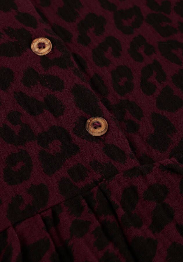 DAILY BRAT Meisjes Jurken Lucky Leopard Dress Roze