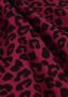 DAILY BRAT Meisjes Truien & Vesten Leopard Ruffle Sweater Orela Purple Roze - Thumbnail 2