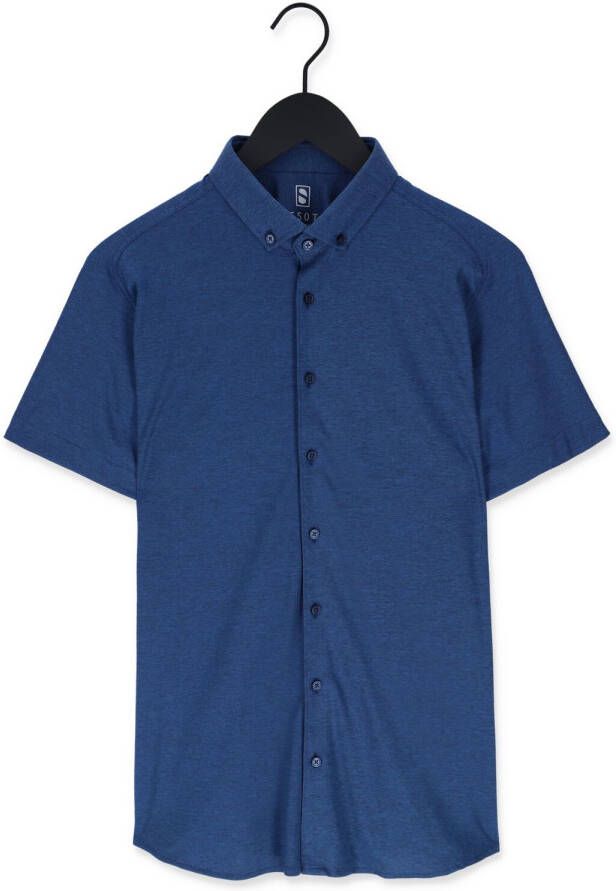 Desoto Blauwe Casual Overhemd Modern Bd