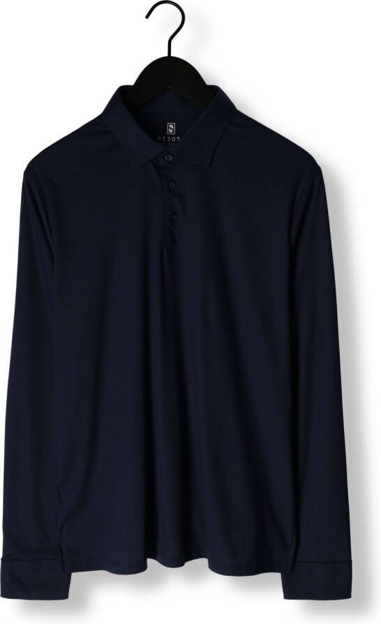 DESOTO Heren Polo's & T-shirts 97018-3 High Polo Donkerblauw