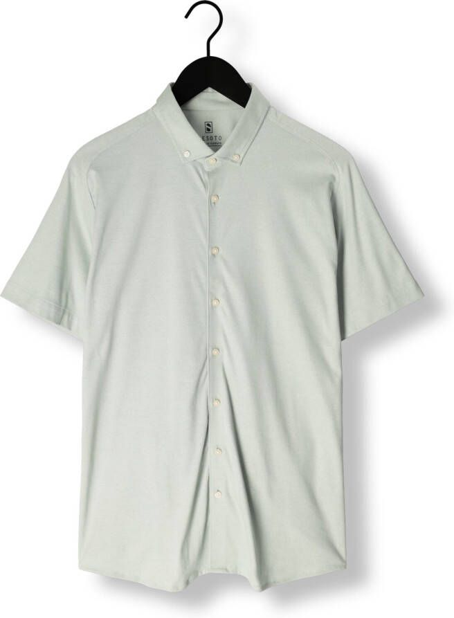 Desoto Groene Casual Overhemd Modern Bd