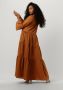 Devotion Maxi Jurk Kamares Kamel Kleur Brown Dames - Thumbnail 4