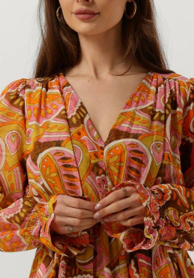 Devotion Oranje Maxi Jurk Martselo
