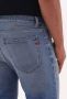 Diesel jeans D-strukt lichtblauw effen denim katoen - Thumbnail 6