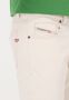 Diesel Slim Fit Beige Katoenen Jeans met Logo Patch White Heren - Thumbnail 6