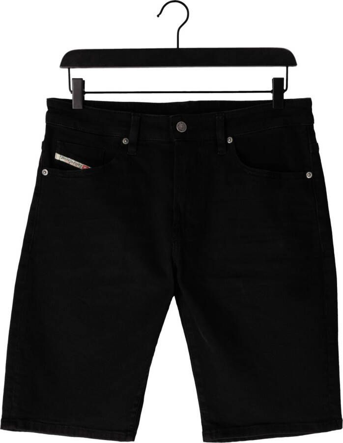 DIESEL Heren Jeans Slim-short Zwart