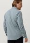 DSTREZZED Heren Overhemden Shirt Melange Pique Blauw - Thumbnail 5