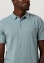 DSTREZZED Heren Polo's & T-shirts Polo S s Cotton Knit Blauw - Thumbnail 3