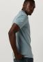 DSTREZZED Heren Polo's & T-shirts Polo S s Cotton Knit Blauw - Thumbnail 5